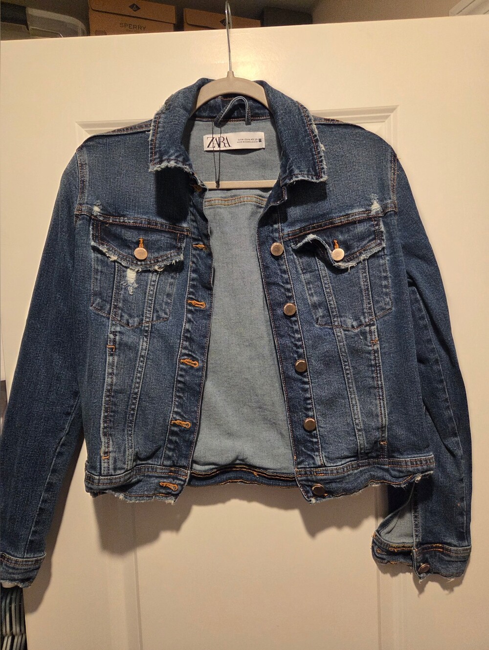 Zara Light Blue Denim Jacket